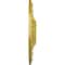 Ekena Millwork Tristan Ceiling Medallion (Fits Canopies up to 6 1/4"), Hand-Painted Rich Gold, 32 3/8"OD x 3 1/2"P CM32TNRGS - alternate 4